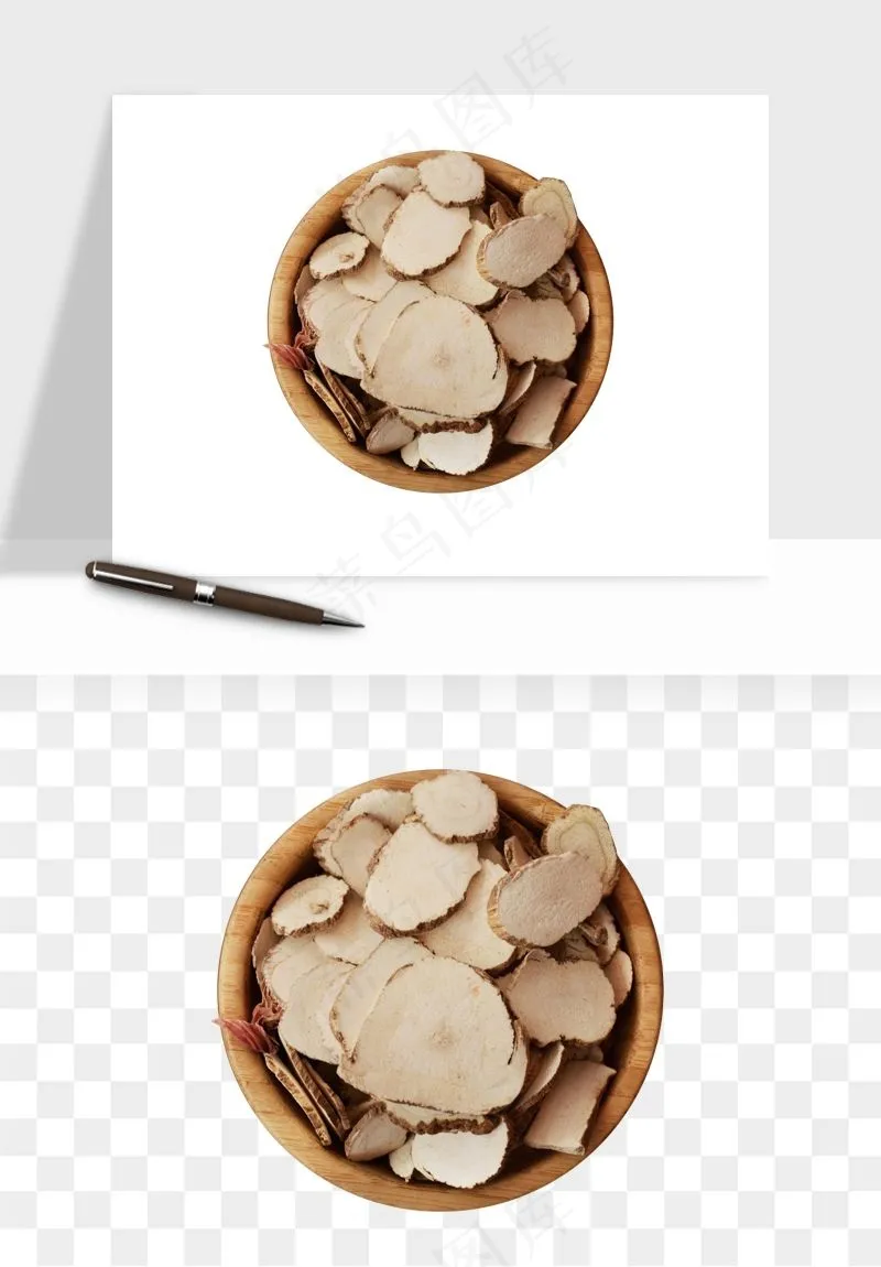 中药养生药材png免抠
