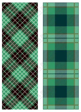 绿色菱格无缝背景 (1)