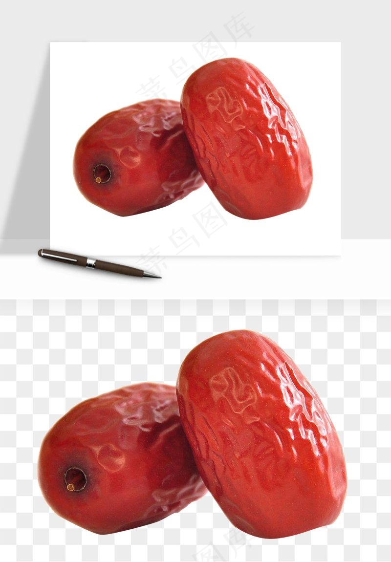 红枣大枣png免抠