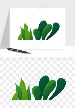 植物花卉边框装饰png免抠