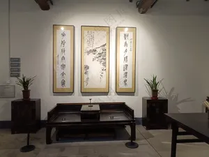 鲁迅故居书屋一角