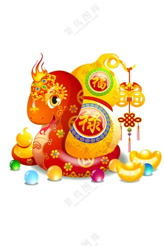 蛇年吉祥物