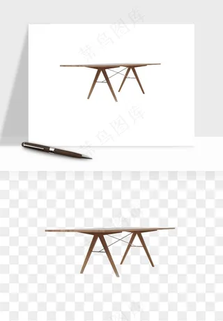 现代时尚桌子家具png免抠