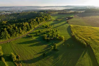 田野的宁静之美