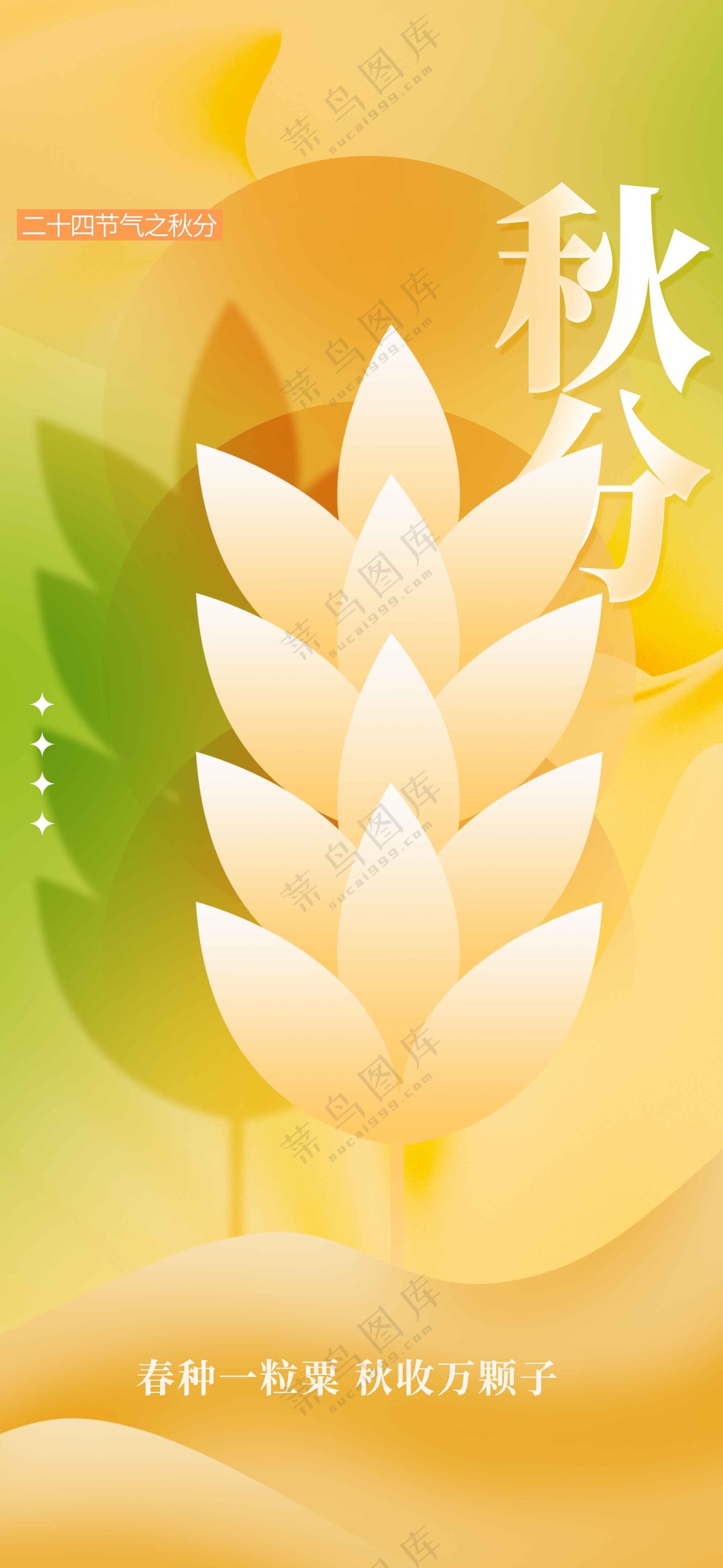 秋分节气传统活动海报