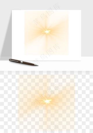 光晕光圈阳光太阳光效png免抠