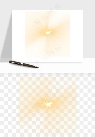 光晕光圈阳光太阳光效png免抠