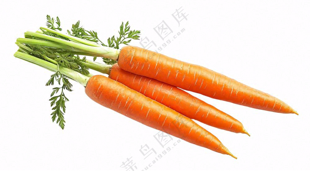 新鲜胡萝卜蔬菜免抠