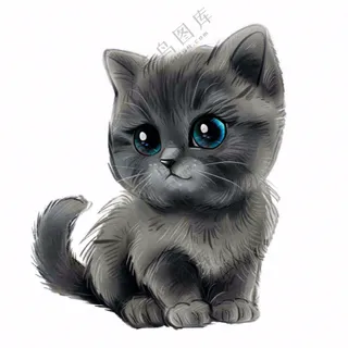 可爱小猫萌宠宠物动物免抠