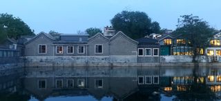 北京故宫外围墙景