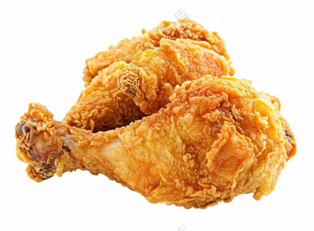 炸鸡鸡腿摄影图免抠
