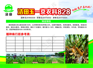农业宣传单  宣传册  DM单京农科红轴