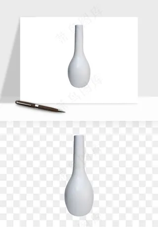 花瓶摆件陶瓷png免抠