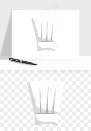 卡通厨师帽子png免抠