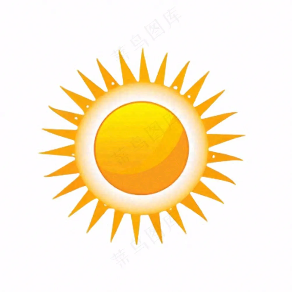太阳天气卡通免抠