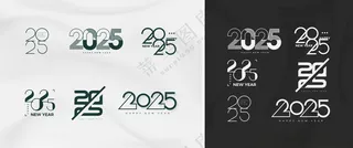 2025年12025年logo其他海报