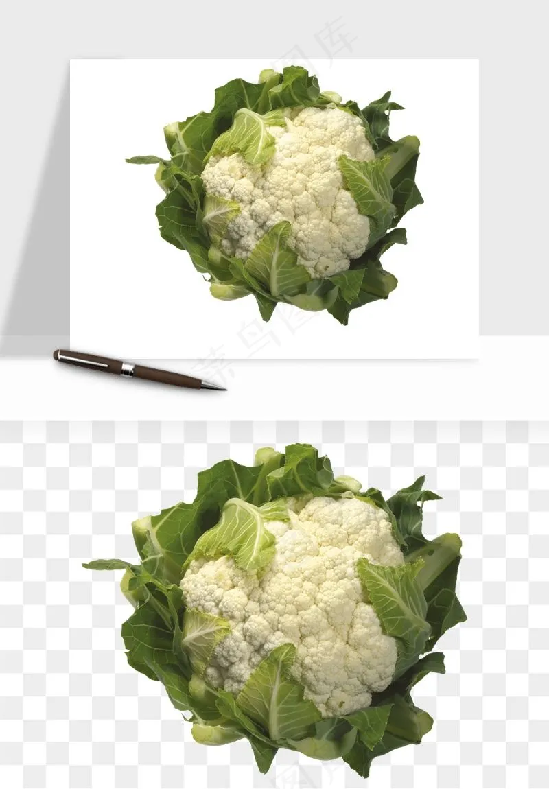 花菜椰菜花蔬菜png免抠