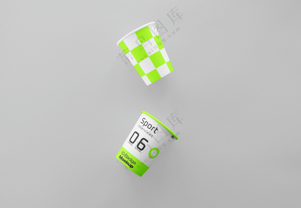 一次性水杯纸杯样机06