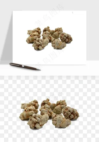 中药养生药材png免抠