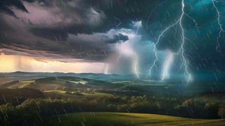 台风预警天气自然灾害