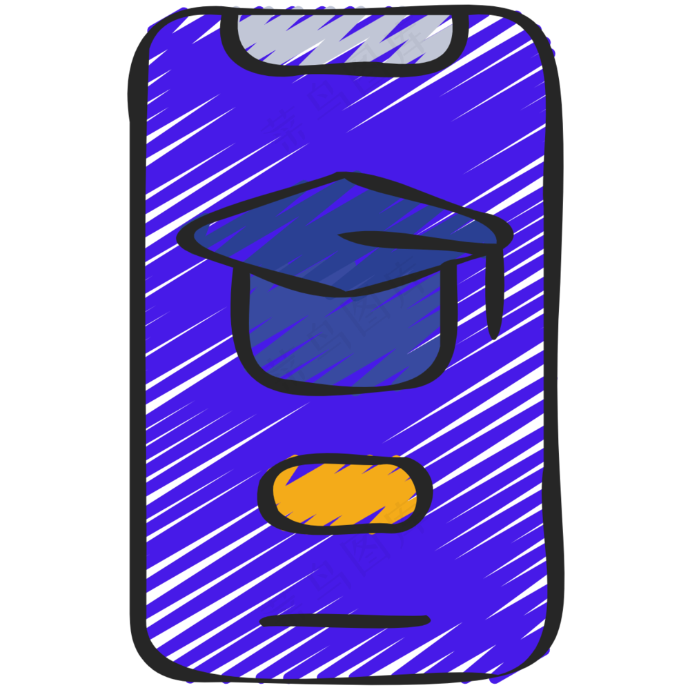 教育APP 铅笔手绘图标icon