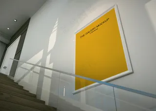 楼梯墙面广告牌海报-120