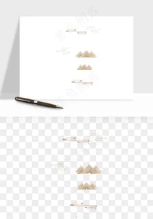 国潮线条祥云装饰png免抠 国潮线条祥云装饰png免抠