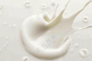 白色的牛奶飞溅摄影图