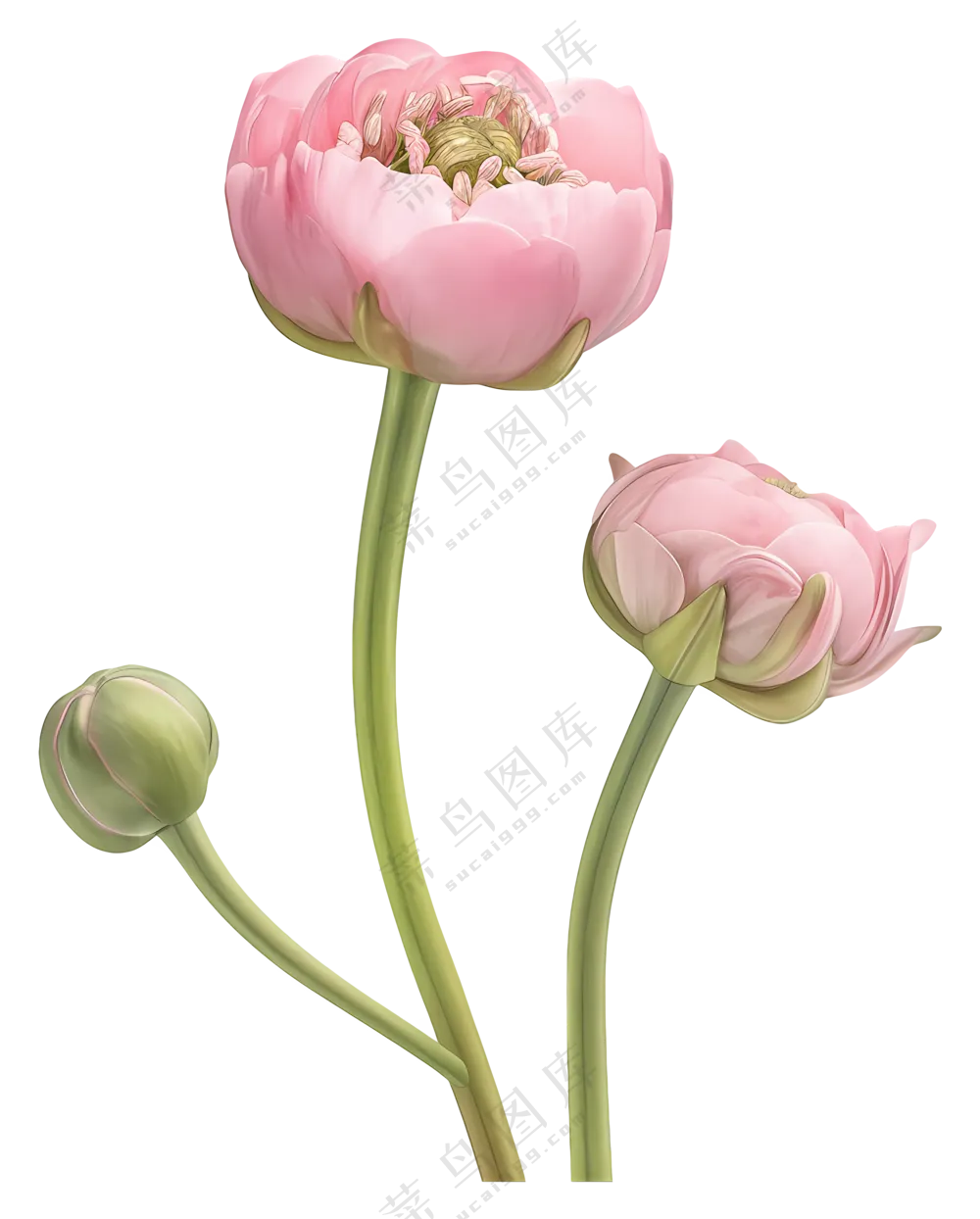 精致的粉色花朵