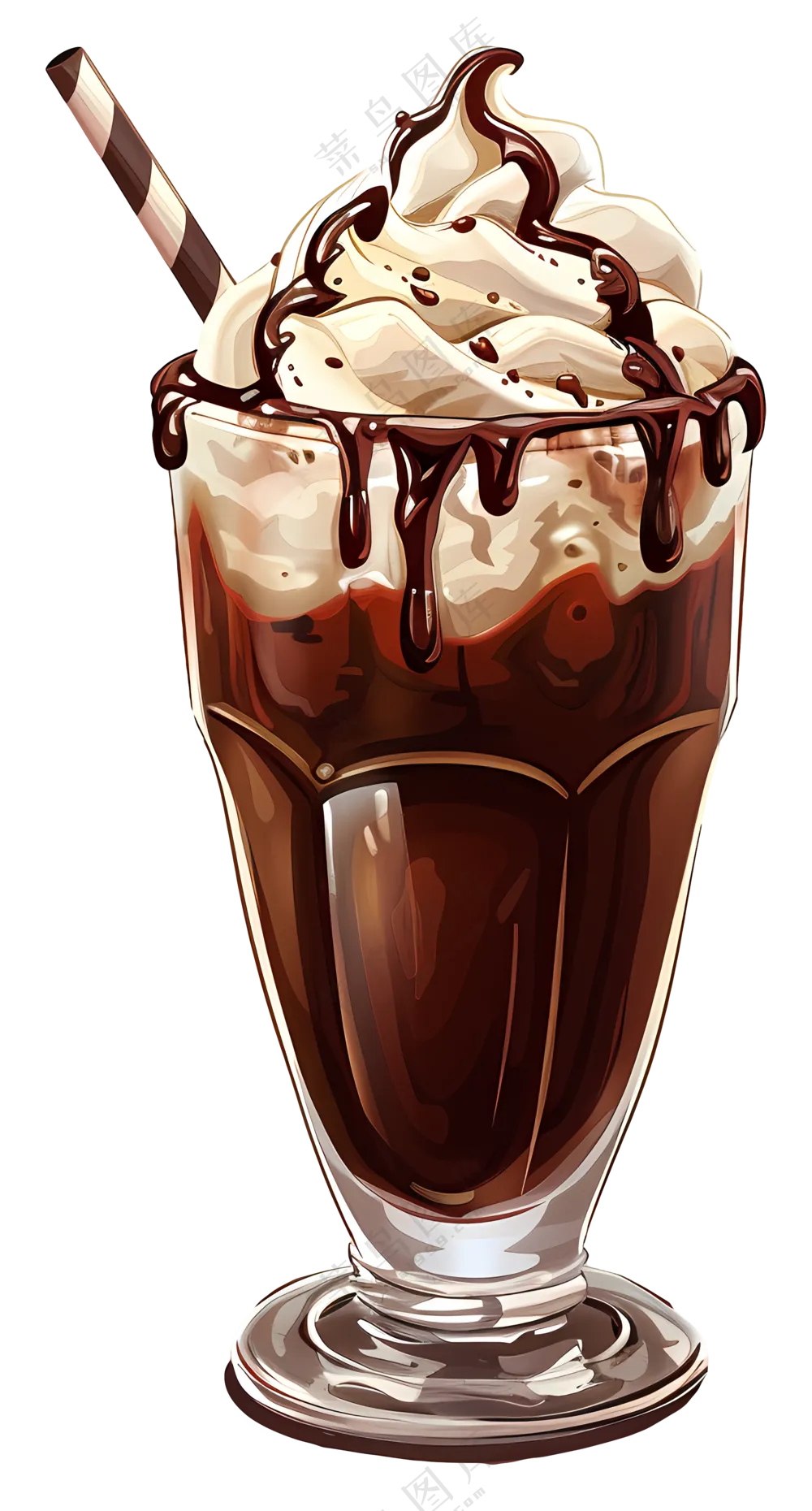 巧克力奶昔冰淇淋