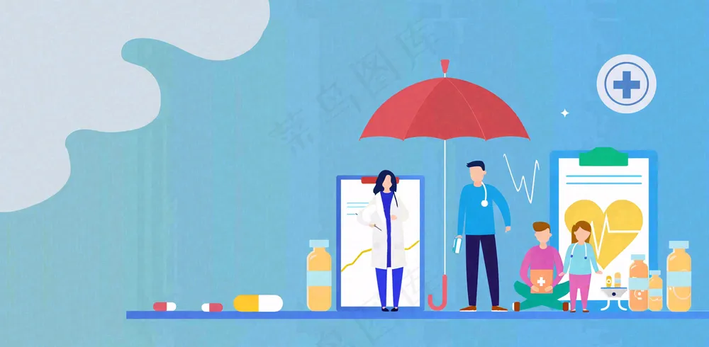 重疾疾病医疗业务保障金融理财背景