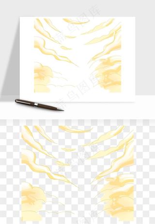 国潮祥云海浪云层云彩png免抠