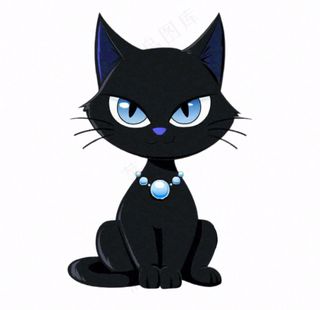 小猫猫咪宠物动物卡通插画免抠