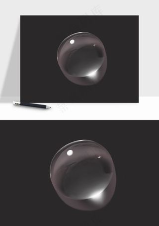 雨水雨滴水珠下雨元素png免抠