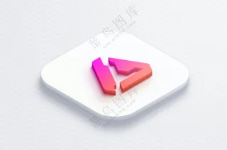 273D立体标志Logo样机徽标设计展示效果图模板