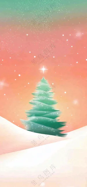 平安夜圣诞节背景