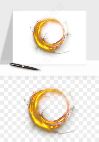 光环光效光圈png免抠
