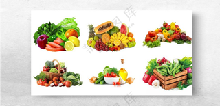 蔬菜瓜果蔬菜水果展架蔬菜展板海报