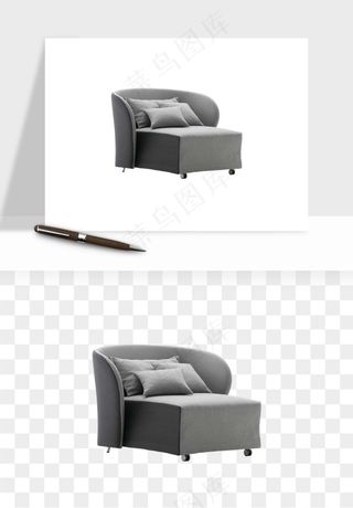 现代沙发家具png免抠