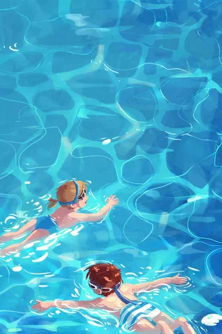 游泳运动培训背景