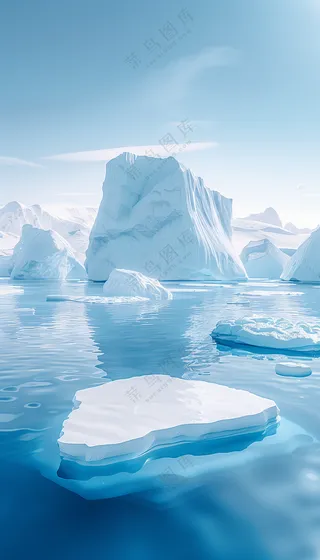 冰川冰山图片