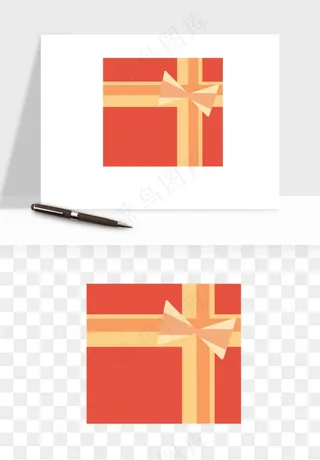 礼盒礼物png免抠