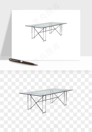 现代时尚桌子家具png免抠