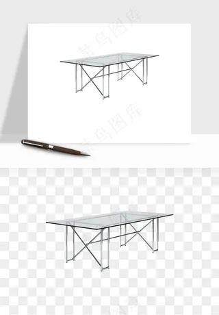 现代时尚桌子家具png免抠