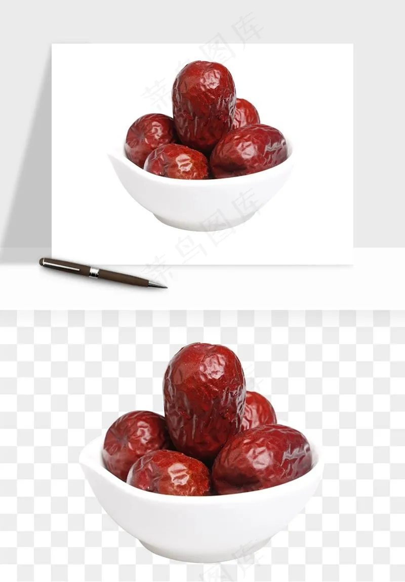红枣大枣png免抠
