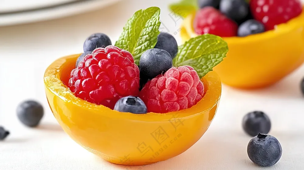 果盘沙拉水果美味美食果肉新鲜