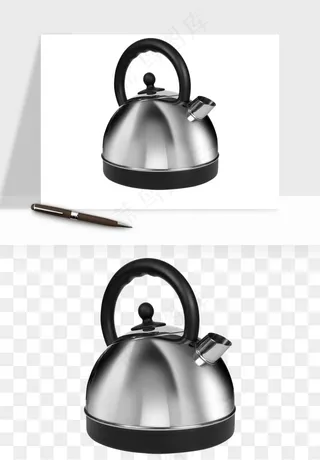 开水壶png免抠
