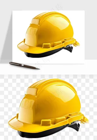 安全帽png免抠
