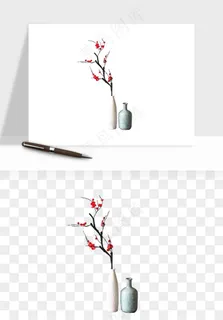 花瓶摆件花艺png免抠图 花瓶摆件花艺png免抠图