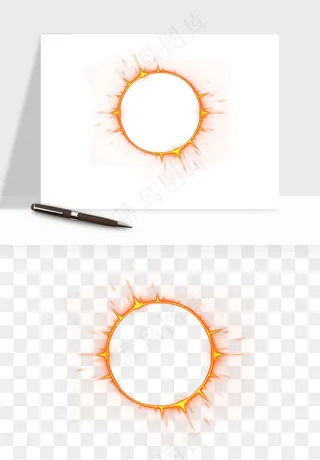 光环光效光圈png免抠